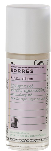 Korres KB Deodorant Equisetum 30ml | Klassieke deodoranten