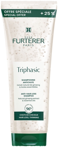 René Furterer Triphasic Stimulerende Shampoo Tegen Haaruitval 200 ml + 50 ml | Uitval