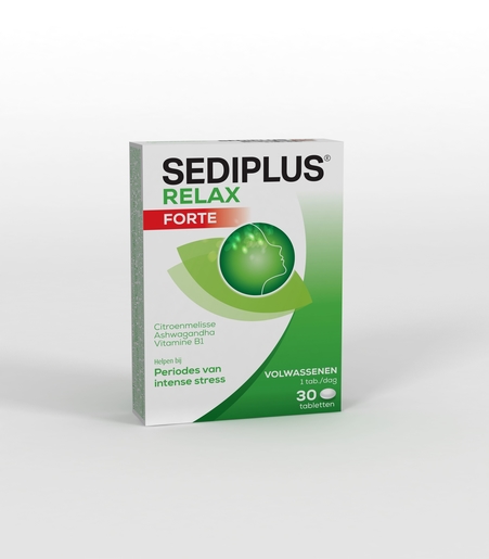 Sediplus Relax Forte 30 Tabletten | Stress - Ontspanning