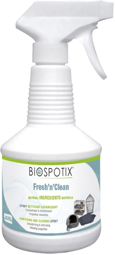 Biogance Biospotix Spray Nettoyant Assainissant Fresh&#039;N&#039;Clean 500ml | Animaux 
