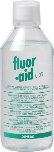 Fluor Aid 0,05% Mondwater 500ml | Gevoelige tanden