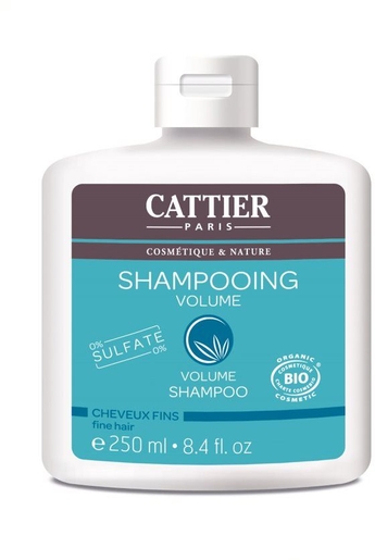 Cattier Shampooing Volume Bio 250ml | Soins des cheveux