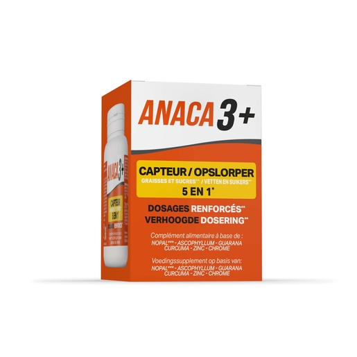 Anaca3 Capteur 5en1 120 Gélules | Brûleurs de graisse
