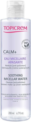 Topicrem Calm+ Micellair Water Kalmerend 200 ml | Make-upremovers - Reiniging
