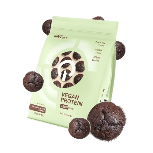 QNT Vegan Protein Chocolate Muffin 500g | Régimes protéinés