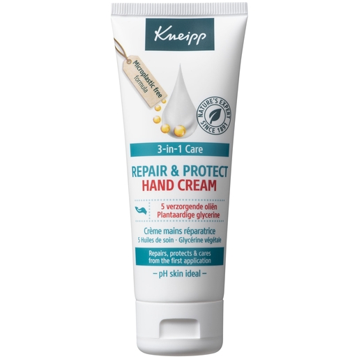 Kneipp Crème Mains Repair &amp; Protect 75ml | Mains Hydratation et Beauté