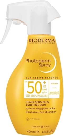 Bioderma Photoderm Spray SPF 50+ 400ml | Zonneproducten
