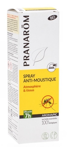 Spray Anti-Moustiques Vêtements et Tissus, 100ml