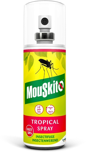Mouskito Tropical Spray 100ml | Antimuggen - Insecten - Insectenwerend middel 