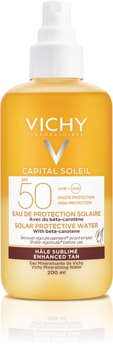 Capital Soleil Zonbeschermend Water Bruine Teint SPF50 | Zonnebescherming