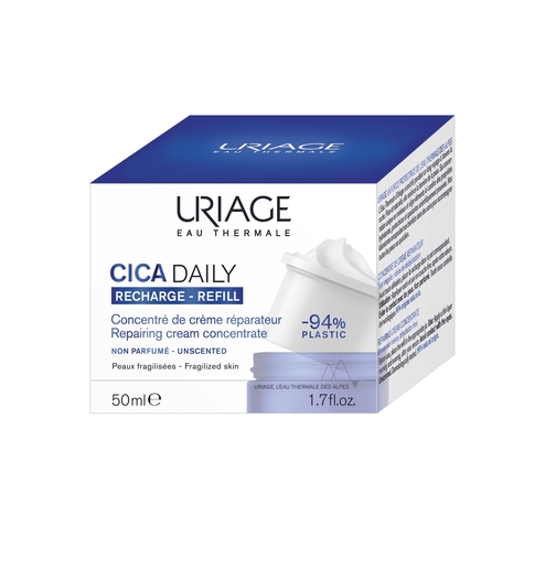 Uriage Cica Daily Concentré Crème Réparatrice Recharge 50ml | Rougeurs - Cicatrisations