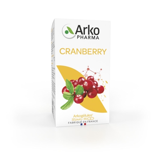 ArkoGélules Cranberryne 45 Gélules Végétales | Confort urinaire