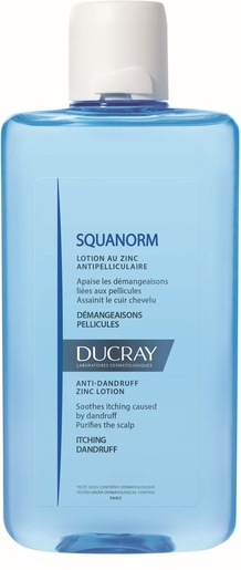 Ducray Squanorm Lotion Tegen Roos Met Zink 200ml | Antiroos