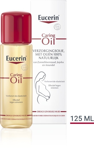 Eucerin pH5 Caring Oil Verzorgingsolie Droge en Gevoelige Huid 125ml | Zalfjes en oliën zwangerschapsstriemen