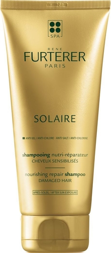 René Furterer Solaire Shampooing Nutri Réparateur 200ml | Protection solaire cheveux 