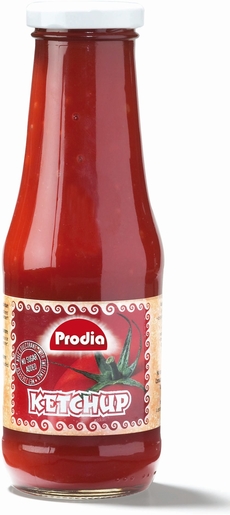 Prodia Ketchup Zoner Toevoeging Suiker 320ml 5035 | Voeding