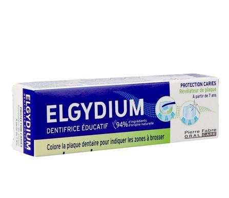 Elgydium Dentifrice Révélateur de Plaque Educatif 50ml | Dentifrice - Hygiène dentaire