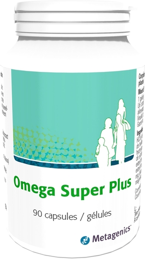Omega Super Plus 90 Gélules | Huiles de poisson