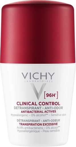 Vichy Déodorant Clinical Control 96 u 50 ml | Antitranspiratie deodoranten
