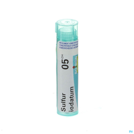 Sulfur Iodatum 5ch Gr 4g Boiron | Granulaat - Druppels