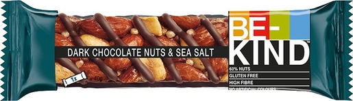 BE KIND Dark Chocolat Nuts &amp; Sea Salt | Confiserie - Bonbons