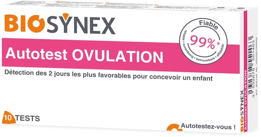 Biosynex Autotest Ovulation 10 Tests | Tests de grossesse 