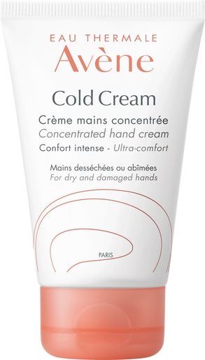 Avène Cold Cream Crème Mains Concentrée 50ml | Mains Hydratation et Beauté