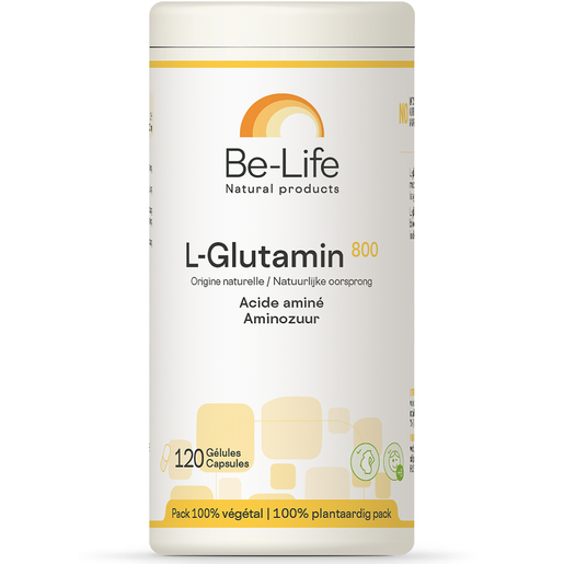 Be-Life L-Glutamin 800 120 Capsules | Recuperatie