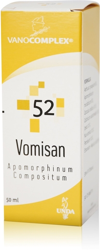 Vanocomplex N52 Vomisan Druppels 50ml Unda | Spijsverteringscomfort