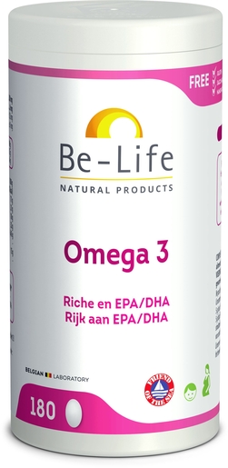 Be-Life Omega 3 180 Gélules | Circulation