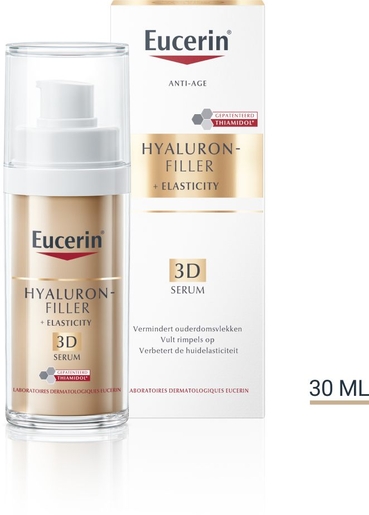 Eucerin Hyaluron-Filler + Elasticity 3D Serum Anti-Age &amp; Rimpels met pomp 30ml | Antirimpel