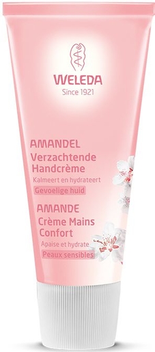 Weleda Amande Crème Mains Confort 50ml | Mains Hydratation et Beauté