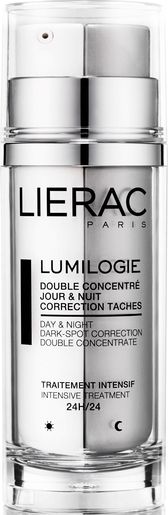 Lierac Lumilogie Double Concentré Anti-Taches Jour et Nuit 30ml | Troubles de la pigmentation