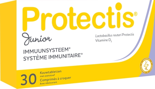 Protectis Junior 30 Kauwtabletten | Natuurlijk afweersysteem - Immuniteit