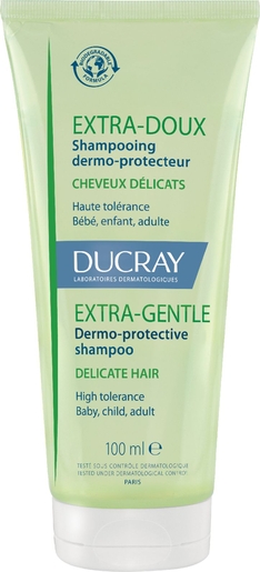 Ducray Extra-Zachte Shampoo 100ml | Dagelijkse hygiëne