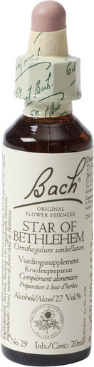 Bach Flower Remedie 29 Star Bethlehem 20ml | Neerslachtigheid - Wanhoop