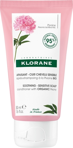Klorane Capillaires Gelée Après Shampooing Pivoine 50ml | Après-shampooing