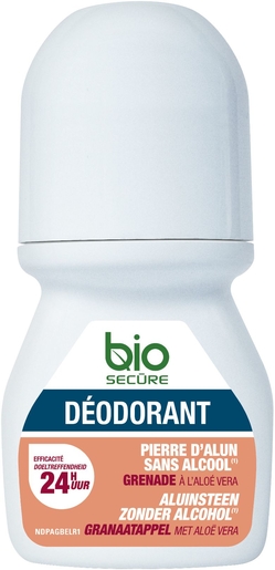 Bio Secure Deodorant Aluinsteen Granaatappel 50ml | Klassieke deodoranten