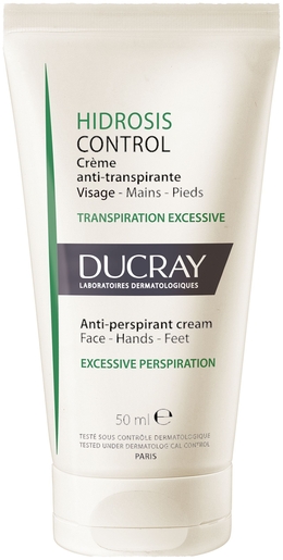 Ducray Hidrosis Control Creme 50ml | Soins spécifiques