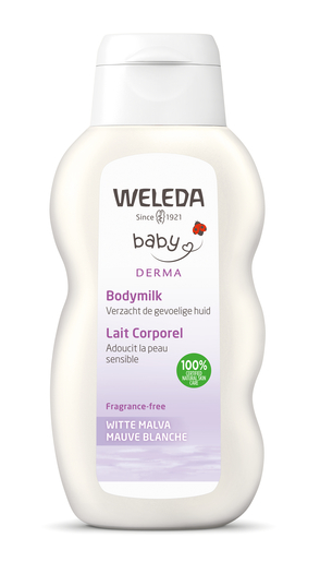 Weleda Baby Sensitive Witte Malva Bodymilk 200ml | Droge huid - Hydratatie