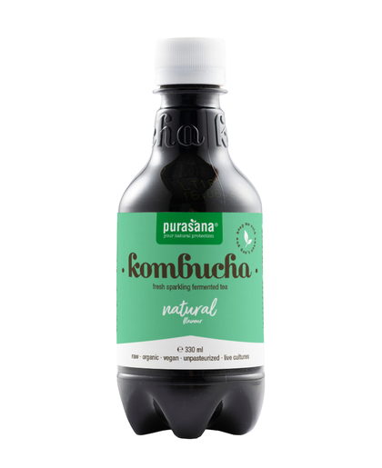 Purasana Kombucha Drink Thé Original 330ml | Conditie - Tonus