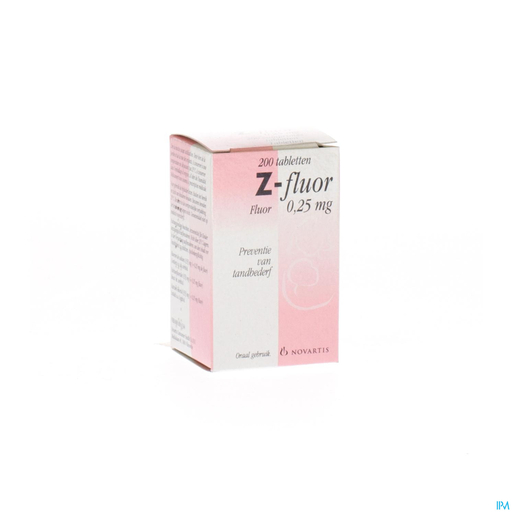 Z-Fluor 0,25mg 200 Tabletten | Tandpasta's - Tandverzorging