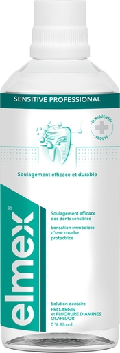 Elmex Sensitive Professional Eau Dentaire 400ml | Sensibilité dentaire