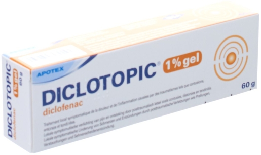 Diclotopic 1% Gel 60g | Muscles - Articulations - Courbatures