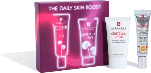 Erborian Coffret The Daily Skin Boost Doré 2 Produits | Soins du visage