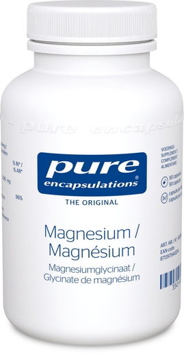 Magnesium Glycinate 90 Capsules | Magnésium