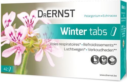 Dr Ernst Winter Tabs 42 Comprimés | Respiration - Nez