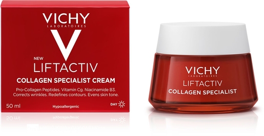 Vichy Liftactiv Collagen Specialist Dagcrème 50 ml | Liftend effect - Elasticiteit