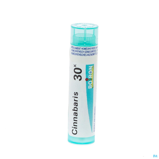 Cinnabaris 30K Granules 4g Boiron | Granules - Globules