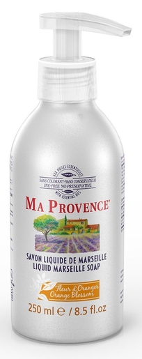 Ma Provence Savon Liquide Fleur Oranger 250ml | Nettoyage des mains